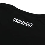 DSQUARED2 - D2 Mirrored Logo T-Shirt in Black - Nigel Clare