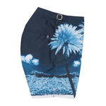 Orlebar Brown - Bulldog Photographic Swim Shorts in Blue Palms - Nigel Clare