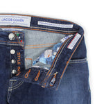 Jacob Cohen - J622 Comf Tan Badge Jeans in Mid Wash - Nigel Clare