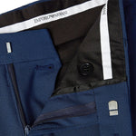 Emporio Armani - M Line Slim Fit Suit in Petrol Blue - Nigel Clare