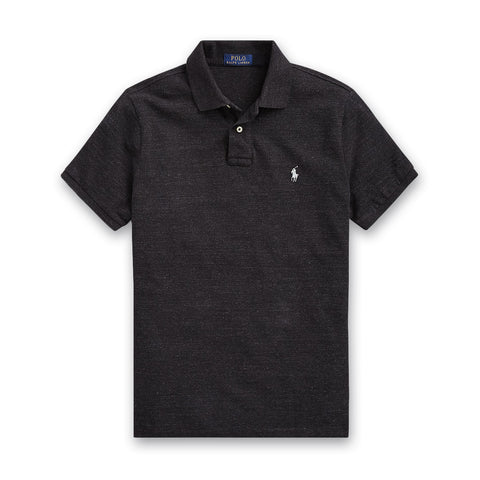 Polo Ralph Lauren - Slim Fit Mesh Polo Shirt in Black– Nigel Clare