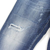 DSQUARED2 - Distressed Light Wash Cool Guy Jeans in Blue - Nigel Clare