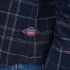Barbour Intl. - 1857 Cord Check Shirt in Navy - Nigel Clare