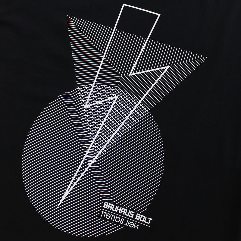 Neil Barrett - Bauhaus Bolt T-Shirt in Black - Nigel Clare
