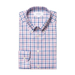 Eton - Slim Fit Box Check Shirt in White/Blue/Pink - Nigel Clare