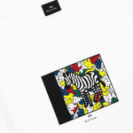 PS Paul Smith - Zebra & Hands Print T-Shirt in White - Nigel Clare