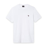 PS Paul Smith - Slim Fit Zebra T-Shirt in White - Nigel Clare