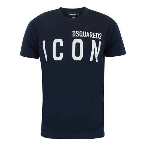 DSQUARED2 - Icon Logo T-Shirt in Navy - Nigel Clare