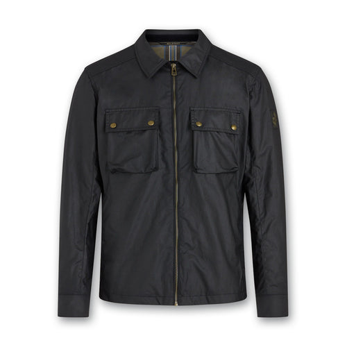 Belstaff - Dunstall Waxed Jacket in Dark Navy - Nigel Clare