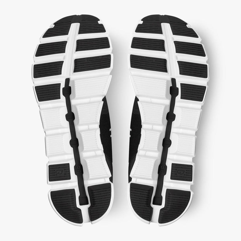 On Running - Cloud 5 Trainers in Black/White - Nigel Clare