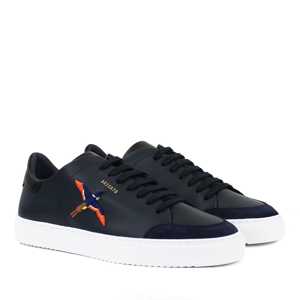 Axel Arigato - Clean 90 Bee Bird Trainers in Navy - Nigel Clare