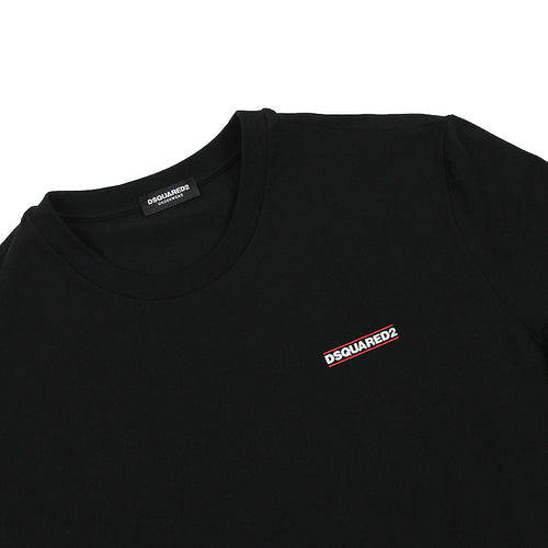 DSQUARED2 - Logo T-Shirt in Black - Nigel Clare