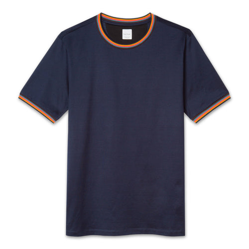 Paul Smith - 'Artist Stripe' T-Shirt in Navy - Nigel Clare