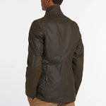 Barbour - Beacon Sports Wax Jacket in Olive - Nigel Clare