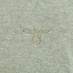 Barbour - Cotton Crew Neck Jumper in Light Moss - Nigel Clare
