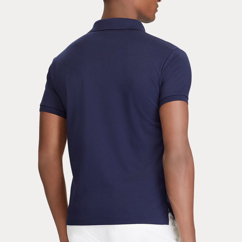 Polo Ralph Lauren - Long Sleeve Polo Shirt in Blue Heather