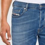 Diesel - D-Luster 009EK Slim Jeans in Light Blue - Nigel Clare