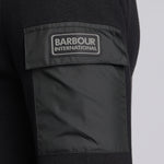 Barbour International - Swift Knit Zip Up Hoodie in Black - Nigel Clare