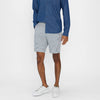 Ted Baker - SERUM Striped Shorts in White & Blue - Nigel Clare