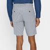 Ted Baker - SERUM Striped Shorts in White & Blue - Nigel Clare