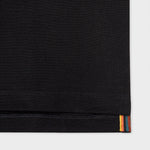 Paul Smith - 'Artist Stripe' Polo Shirt in Black - Nigel Clare