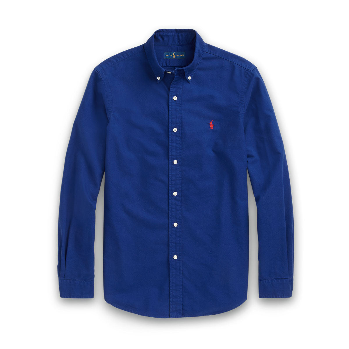 Polo Ralph Lauren Slim Fit Long Sleeve Sport Shirt in Blue