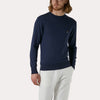 Vivienne Westwood - Crew Neck Jumper in Blue - Nigel Clare