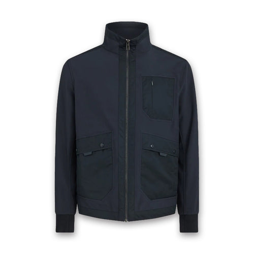 Belstaff - Shift Soft Shell Jacket in Dark Navy - Nigel Clare