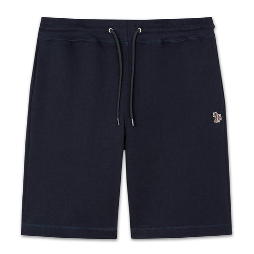 PS Paul Smith - Zebra Logo Sweat Shorts in Navy - Nigel Clare