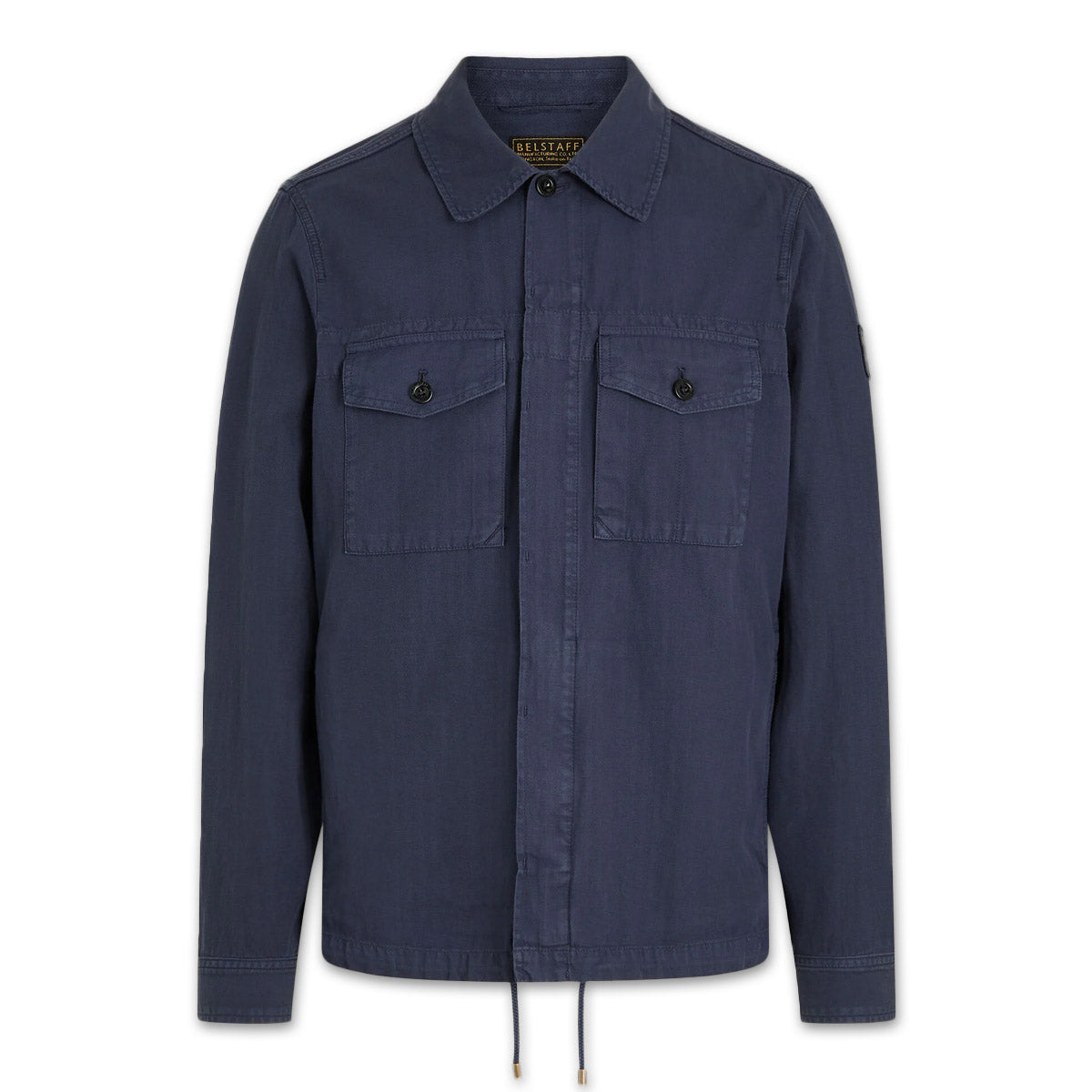 Belstaff Recon Twill Overshirt in Deep Indigo