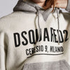DSQUARED2 - Ceresio9 Mike Hoodie in Ivory - Nigel Clare