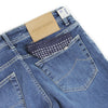 Jacob Cohen - J622 Comf Beige Patch Stone Wash Jeans in Blue - Nigel Clare