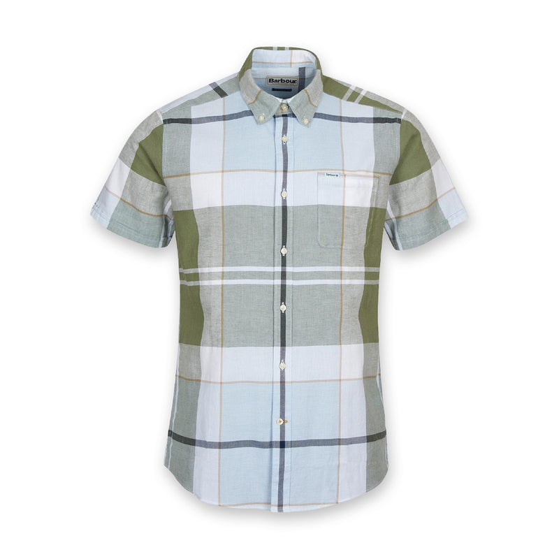 Barbour - Douglas SS TF Shirt in Washed Olive - Nigel Clare