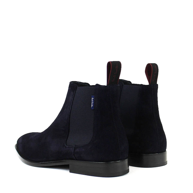 PS Paul Smith - Gerald Chelsea Boots in Navy Suede - Nigel Clare