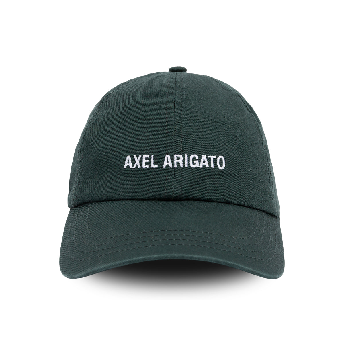 Axel Arigato Logo Cap in Washed Green Nigel Clare