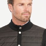 Barbour - Essential Knit Back Gilet in Black - Nigel Clare