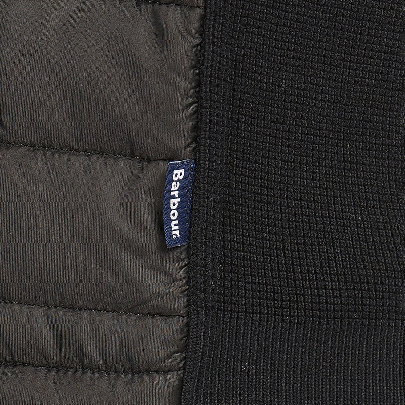 Barbour - Essential Knit Back Gilet in Black - Nigel Clare