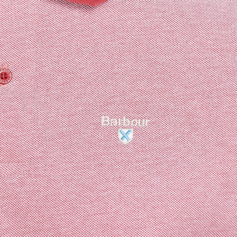 Barbour - Sports Mix Polo Shirt in Raspberry - Nigel Clare