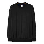 Paul Smith - 'Artist Stripe' Wool Sweatshirt in Black - Nigel Clare