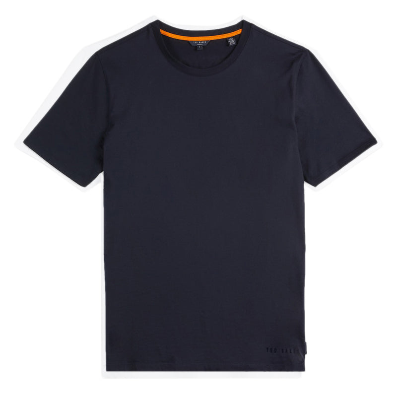 Ted Baker - ONLY Cotton Logo T-Shirt in Navy - Nigel Clare