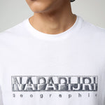 Napapijri - Sallar T-Shirt in White - Nigel Clare