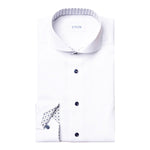 Eton - Super Slim Fit Shirt in White - Nigel Clare
