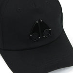 Moose Knuckles - Space Age Metal Logo Cap in Black - Nigel Clare