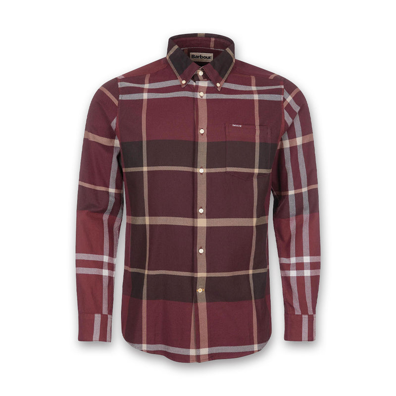 Barbour - Dunoon Tailored Shirt in Winter Red - Nigel Clare