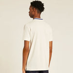 PS Paul Smith - Slim Fit 'Happy' Polo Shirt in Off White - Nigel Clare
