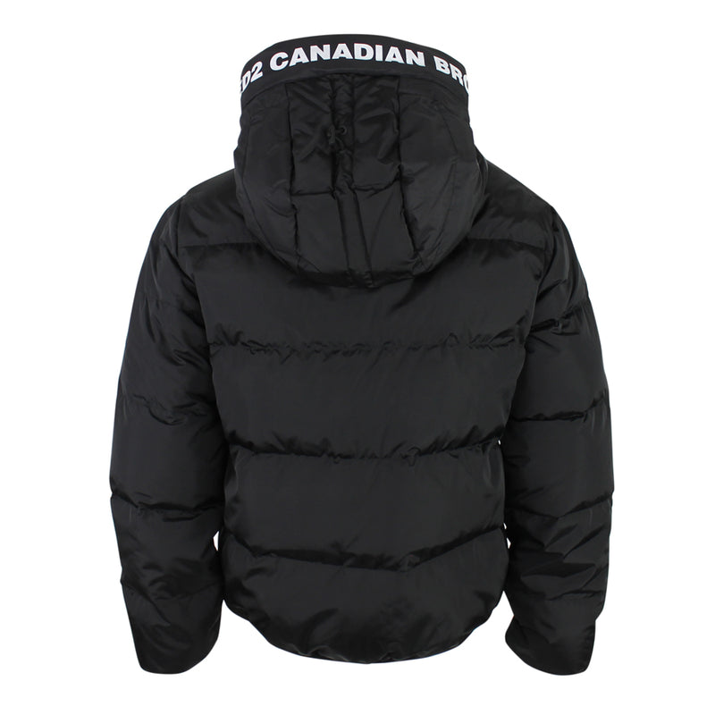 DSQUARED2 - Down Filled Puffa Jacket in Black - Nigel Clare