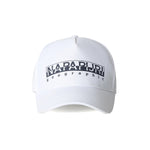 Napapijri - Framing Logo Cap in Bright White - Nigel Clare