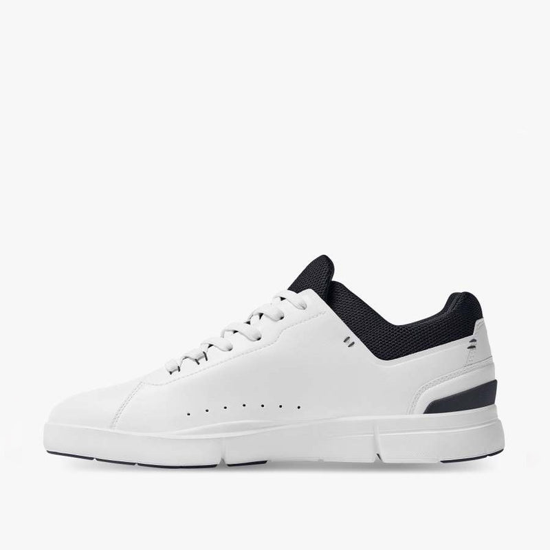 On Running - The ROGER Advantage Trainers in White/Midnight - Nigel Clare