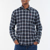 Barbour - Portland Tailored Fit Shirt in Navy - Nigel Clare