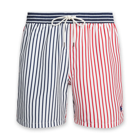 Polo Ralph Lauren Striped Swim Shorts in Multi Nigel Clare